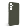 Чехол Full Silicone Case для Samsung Galaxy A35 5G/A356 (2023) dark olive (41) (без логотипа)