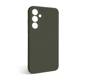 Чехол Full Silicone Case для Samsung Galaxy A35 5G/A356 (2023) dark olive (41) (без логотипа)