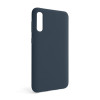 Чехол Full Silicone Case для Samsung Galaxy A50/A505 (2019) dark blue (08) (без логотипа)