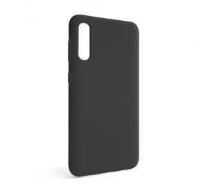 Чохол Full Silicone Case для Samsung Galaxy A50/A505 (2019) black (18) (без логотипу)