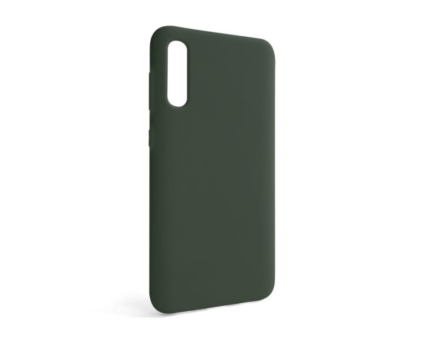 Чохол Full Silicone Case для Samsung Galaxy A50/A505 (2019) dark olive (41) (без логотипу)