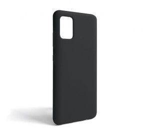 Чохол Full Silicone Case для Samsung Galaxy A51/A515 (2019) black (18) (без логотипу)