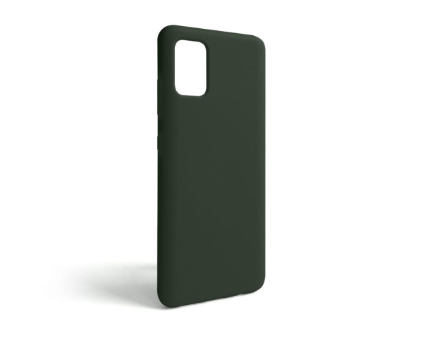 Чохол Full Silicone Case для Samsung Galaxy A51/A515 (2019) dark olive (41) (без логотипу)