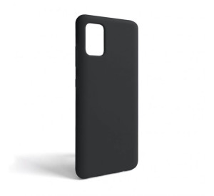 Чохол Full Silicone Case для Samsung Galaxy A51/A515 (2019) black (17) (без логотипу)
