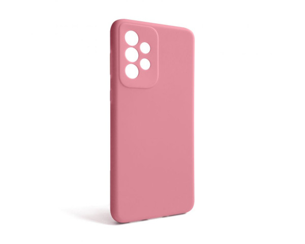 Чохол Full Silicone Case для Samsung Galaxy A53 5G/A536 (2022) light pink (12) (без логотипу)