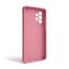 Чохол Full Silicone Case для Samsung Galaxy A53 5G/A536 (2022) light pink (12) (без логотипу)