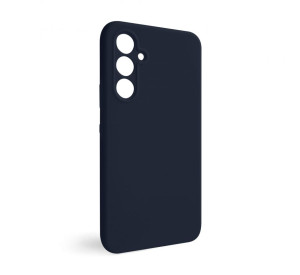 Чехол Full Silicone Case для Samsung Galaxy A55 5G/A556 (2024) dark blue (08) (без логотипа)