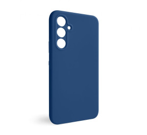Чехол Full Silicone Case для Samsung Galaxy A55 5G/A556 (2024) blue cobalt (20) (без логотипа)