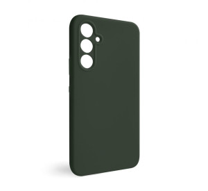 Чохол Full Silicone Case для Samsung Galaxy A55 5G/A556 (2024) dark olive (41) (без логотипу)