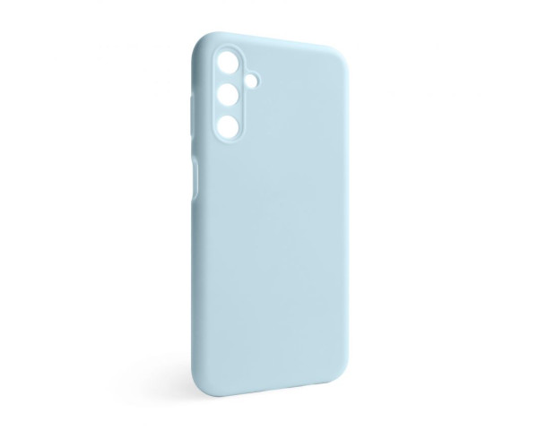 Чехол Full Silicone Case для Samsung Galaxy M14 5G/M146 (2023) light blue (05) (без логотипа)