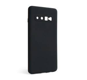 Чохол Full Silicone Case для Samsung Galaxy S10/G973 (2019) black (18) (без логотипу)