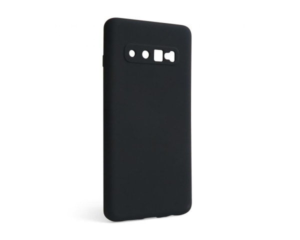 Чохол Full Silicone Case для Samsung Galaxy S10/G973 (2019) black (18) (без логотипу)