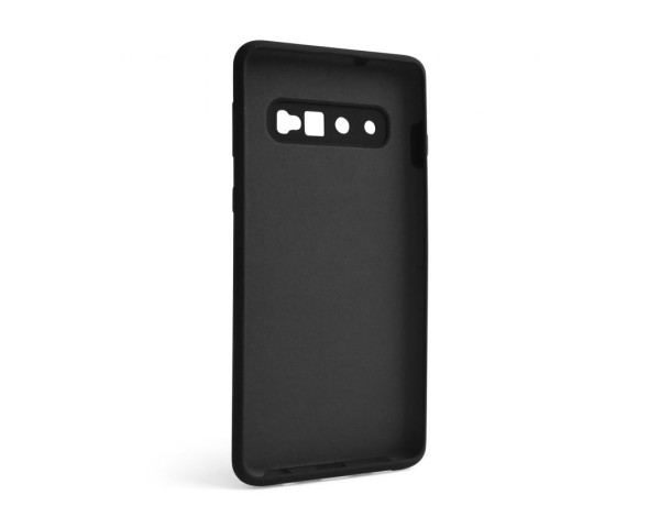 Чохол Full Silicone Case для Samsung Galaxy S10/G973 (2019) black (18) (без логотипу)