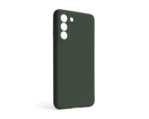 Чохол Full Silicone Case для Samsung Galaxy S21 FE/G990 (2022) dark olive (41) (без логотипу)