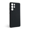 Чохол Full Silicone Case для Samsung Galaxy S21 Ultra/G998 (2021) black (18) (без логотипу)