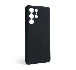 Чохол Full Silicone Case для Samsung Galaxy S21 Ultra/G998 (2021) black (18) (без логотипу)