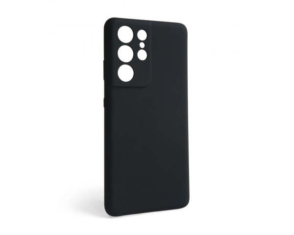 Чохол Full Silicone Case для Samsung Galaxy S21 Ultra/G998 (2021) black (18) (без логотипу)