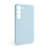 Чохол Full Silicone Case для Samsung Galaxy S23/S911 (2023) light blue (05) (без логотипу)
