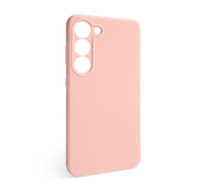 Чохол Full Silicone Case для Samsung Galaxy S23/S911 (2023) light pink (12) (без логотипу)