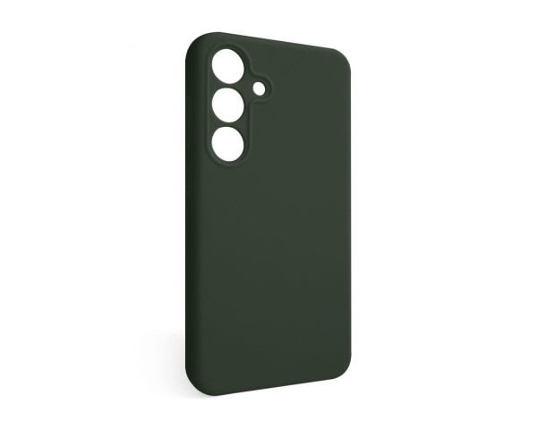 Чохол Full Silicone Case для Samsung Galaxy S24 FE/S721 (2024) dark olive (41)