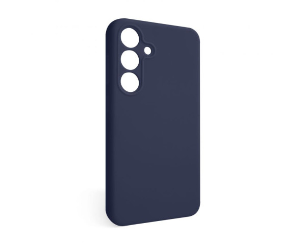 Чохол Full Silicone Case для Samsung Galaxy S24 Plus/S926 (2024) dark blue (08) (без логотипу)