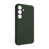 Чохол Full Silicone Case для Samsung Galaxy S24 Plus/S926 (2024) dark olive (41) (без логотипу)
