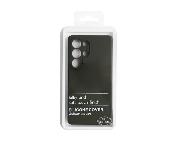 Чохол Full Silicone Case для Samsung Galaxy S25 Ultra/S938 (2025) dark olive (41) (без логотипу)