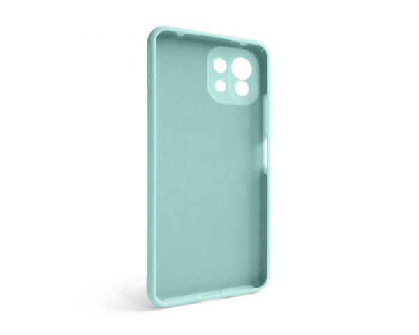 Чохол Full Silicone Case для Xiaomi Mi 11 Lite 4G turquoise (17) (без логотипу)