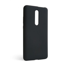 Чохол Full Silicone Case для Xiaomi Mi 9T black (18) (без логотипу)