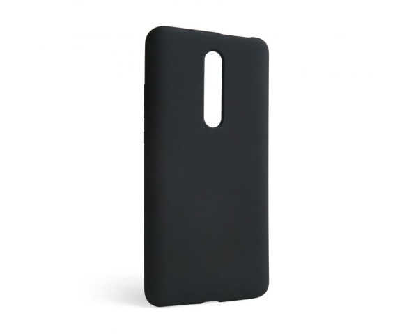 Чохол Full Silicone Case для Xiaomi Mi 9T black (18) (без логотипу)