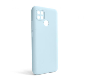 Чохол Full Silicone Case для Xiaomi Poco C40 light blue (05) (без логотипу)