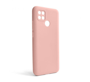 Чохол Full Silicone Case для Xiaomi Poco C40 light pink (12) (без логотипу)