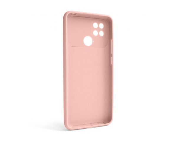 Чохол Full Silicone Case для Xiaomi Poco C40 light pink (12) (без логотипу)