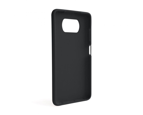 Чохол Full Silicone Case для Xiaomi Poco X3 Pro black (18) (без логотипу)