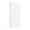 Чохол Full Silicone Case для Xiaomi Poco X4 Pro white (09) (без логотипу)