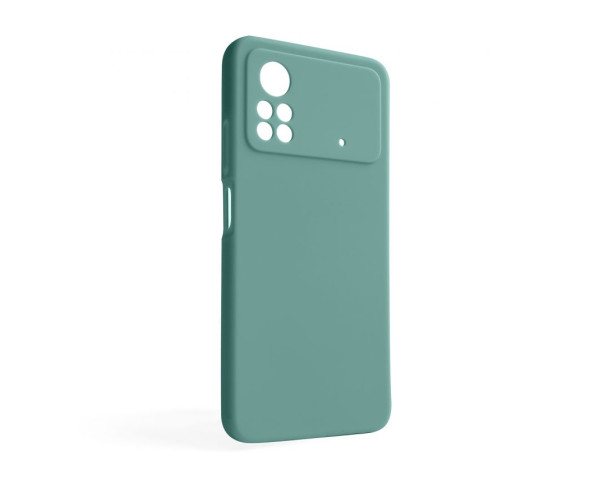 Чохол Full Silicone Case для Xiaomi Poco X4 Pro turquoise (17) (без логотипу)