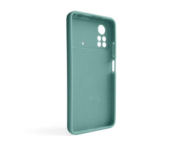 Чохол Full Silicone Case для Xiaomi Poco X4 Pro turquoise (17) (без логотипу)