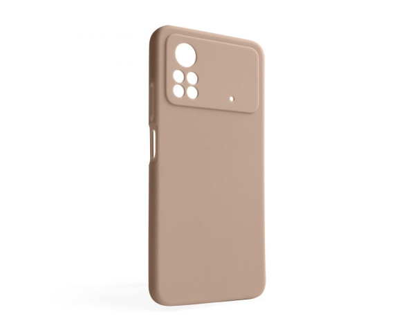 Чохол Full Silicone Case для Xiaomi Poco X4 Pro nude (19) (без логотипу)