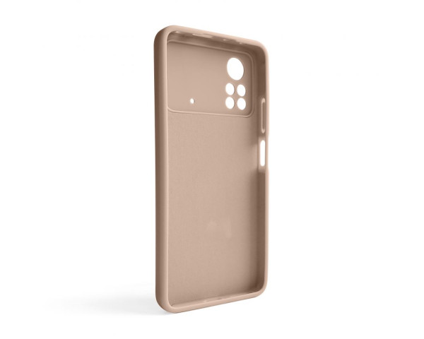 Чохол Full Silicone Case для Xiaomi Poco X4 Pro nude (19) (без логотипу)