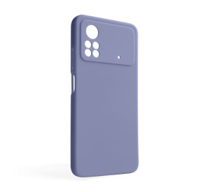 Чохол Full Silicone Case для Xiaomi Poco X4 Pro elegant purple (26) (без логотипу)