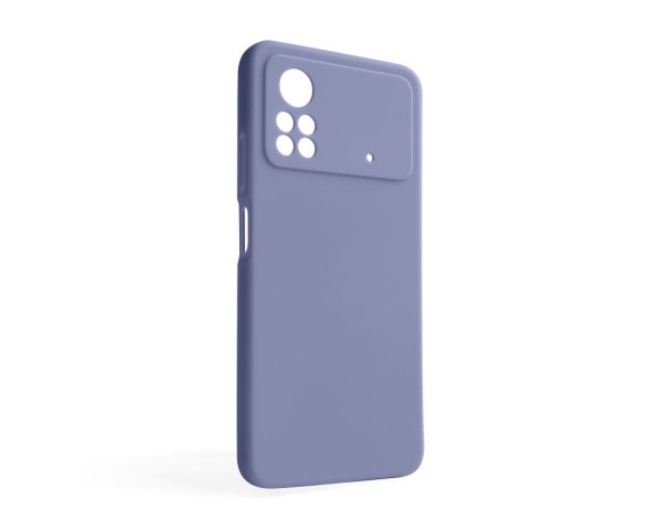 Чохол Full Silicone Case для Xiaomi Poco X4 Pro elegant purple (26) (без логотипу)