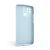Чохол Full Silicone Case для Xiaomi Redmi 10C light blue (05) (без логотипу)