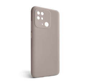 Чехол Full Silicone Case для Xiaomi Redmi 10C mocco (07) (без логотипа)