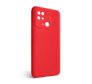 Чехол Full Silicone Case для Xiaomi Redmi 10C red (14) (без логотипа)