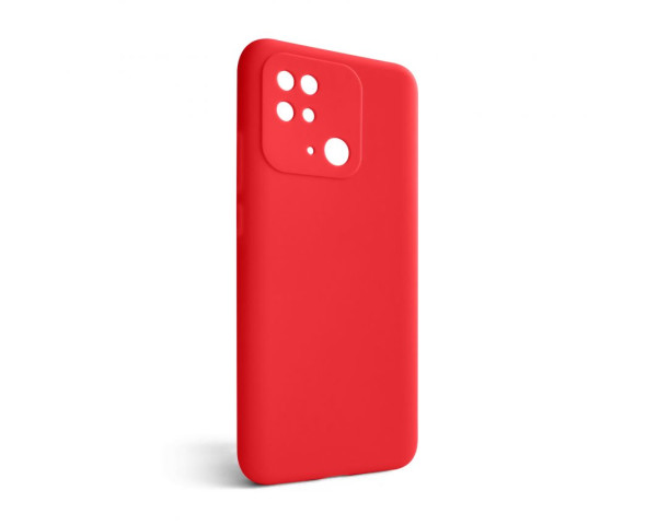Чохол Full Silicone Case для Xiaomi Redmi 10C red (14) (без логотипу)