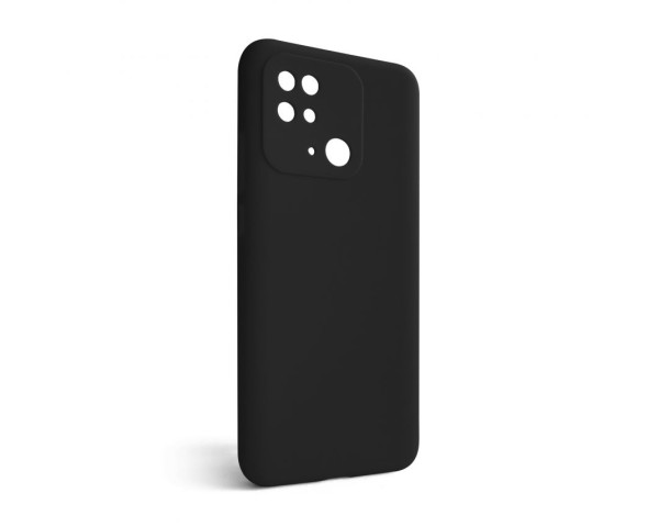 Чохол Full Silicone Case для Xiaomi Redmi 10C black (18) (без логотипу)