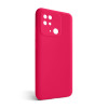 Чохол Full Silicone Case для Xiaomi Redmi 10C fluorescent rose (37) (без логотипу)