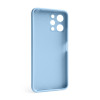 Чохол Full Silicone Case для Xiaomi Redmi 12 light blue (05) (без логотипу)