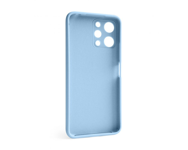 Чохол Full Silicone Case для Xiaomi Redmi 12 light blue (05) (без логотипу)