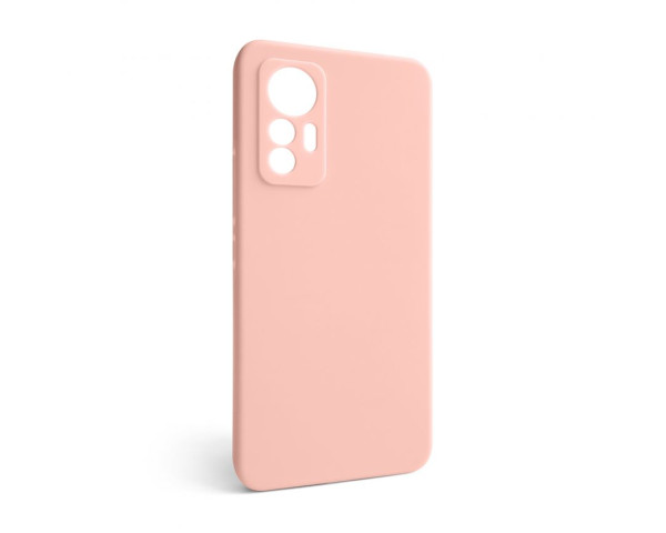 Чохол Full Silicone Case для Xiaomi Redmi 12 Lite light pink (12) (без логотипу)